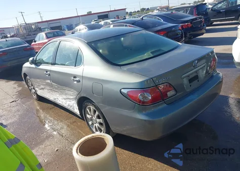 2002 Lexus Es 300 from USA, damaged, VIN JTHBF30GX20067048